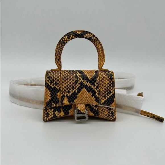 Balenciaga Python Mini Hourglass - Picture 2 of 6